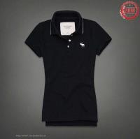 dames abercrombie fitch korte polo tees moose logo Overhemd Vermaken v97dx304